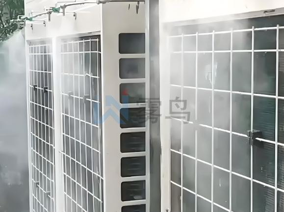 山西機(jī)房噴霧降溫節(jié)能案例分析，通信機(jī)房數(shù)據(jù)中心風(fēng)冷式空調(diào)室外機(jī)噴霧降溫系統(tǒng)